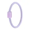04 Perlas Cuadradas de Nylon Cuerda para el Cabello DIY Alta Calidad Alta Elasticidad Diadema para el Cabello Infantil Venta al por Mayor Tienda de Dos Yuanes Mercado Nocturno Suministro de Accesorios para el Cabello