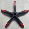 Reposapiés de Nylon Engrosado Silla Giratoria Silla de Acero Base de Cinco Estrellas Soporte para Oficina de Computadora Base para Silla de Oficina Accesorios de Base