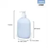 Venda Quente Transfronteiriça Frascos Recarregáveis de PE Tamanho Viagem para Hotel/Pousada Shampoo Sabonete Líquido Loção Frascos Vazios Fonte Amazon