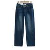 25 Estilos de Jeans Feminino de Cintura Baixa, Soltos, Versáteis, de Perna Reta, Estilo Retro Americano, Calças Wide Leg Hot Girl