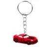 Chaveiro de Borracha Macia de Corrida Pingente de Carro Joia de Mochila Chaveiro Pequenos Presentes para Crianças Pronto para Venda