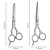 Set de Tijeras de Peluquería al por Mayor para Uso en Casa, Incluyendo Tijeras para Flequillo, Tijeras Entresacadoras, Tijeras Rectas y Tijeras Profesionales para Cortar el Cabello de Niños