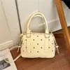 Bolsa de Mujer 2026 Linda Almohada Boston Bolso Cruzado Floral Moda Nuevo Estilo Versátil Versión Coreana Bolso de Hombro para Viajes