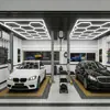 Luzes de Lavagem de Carros Personalizadas em Pequenos Lotes, Luzes de LED com Formato Personalizado, Luzes para Estação de Trabalho de Reparo Automotivo, Luzes em Formato de Colmeia DIY para Barbearia, Academia
