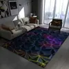 Tapete de Veludo Cristal Transfronteiriço para Sala de Estar, Sofá, Mesa de Centro, Cobertor, Tapete Decorativo 3D Visual para Sala de Jogos, Cobertor de Cama para Quarto