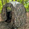 Barraca de Camuflagem para Acampamento ao Ar Livre Transfronteiriça, Camuflagem de Floresta com Visibilidade de 270 Graus para Observação de Pássaros e Fotografia, Barraca de Caça