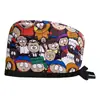 Salón de Belleza Gorro de Operación Masculino Corbata Quirófano Dental Gorro de Quimioterapia Cuidado Médico de Algodón Femenino Gorro de Enfermera Baotou