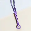 Lanyards Tejidos Coloridos para Teléfono Móvil, Llaveros Estilo Étnico, Accesorios de Joyería Bohemia Estilo Pareja Al Por Mayor