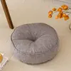 Nuevo Colchón Futón de Algodón y Lino, Cojín Redondo Tatami de Tela, Cojín de Piso para Mirador, Cojín de Meditación, Cojín de Piso Grande y Engrosado
