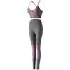 Roupas Esportivas Transfronteiriças Novos Europeus e Americanos Yoga Fitness Corrida Calças Leggings Soltas Respiráveis Conjunto de Calças de Yoga e Regata