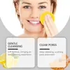 Eelhoe Almohadilla Limpiadora de Cúrcuma y Ácido Kójico Limpieza Suave Poros Faciales Iluminadora Hidratante Refrescante Almohadilla de Algodón