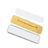 Suministro Exclusivo Transfronterizo de Insignias Metálicas Rectangulares Pequeñas, Imanes y Pines para Gorra en Blanco para Transferencia de Calor por Sublimación