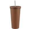 Taza de tubo de succión de acero inoxidable 304 de comercio exterior, taza de café al vacío de gran capacidad transfronteriza, taza portátil para automóvil, taza térmica de regalo