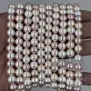 Perlas Redondas Shijia de Color Mixto de Alta Calidad, Cuentas Sueltas para Pulsera, Collar, Accesorios de Joyería, Cuentas Semi-Terminadas al por Mayor