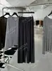 Recomendação PrincipalCalça de Malha Yuran 26 Primavera/Verão Nova Modal Tencel Elástica Cintura Alta Wide-Leg Comprimento Total