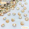 Champagne Punta Inferior Diamante Forma Especial Diamante Estilo Mixto Al por Mayor Brillo Joyería para Uñas Xiaohongshu Diamante para Uñas Usable Uñas Al por Mayor