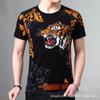 Nueva Camiseta de Verano 3D de Manga Corta para Hombre, Social, Moderna, Casual, de Media Manga, Cuello Redondo, Personalizada, Estampada, Top, Camiseta para Comercio Exterior