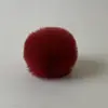Gorros con pompón de pelo sintético de conejo rex al por mayor en stock, cojines, accesorios para mascotas, juguetes, decoraciones para fundas de teléfono, pompones de peluche disponibles para personalización