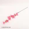 Orquídea Phalaenopsis Artificial para Decoración de Bodas, Arreglo Floral de Techo, Decoración de Pasillo de Boda, Flores Decorativas al por Mayor para Hoteles y Hogares