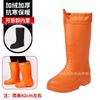 Botas de lluvia ligeras de espuma EVA de algodón, botas de algodón para hombre, antideslizantes, resistentes al aceite, para alimentos, pesca, almacenamiento en frío, botas de nieve de algodón