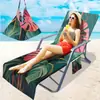 Suministro Exclusivo Transfronterizo de Fundas para Sillas de Playa de Microfibra, Serie de Hojas Impresas Digitalmente en 3D, A partir de una Pieza