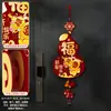 Decoraciones Colgantes de Año Nuevo de la Oveja 2027, Colgantes de Carácter de Fortuna del Festival de Primavera, Ambientación de Atmósfera para Sala de Estar, Artículos de Decoración de Año Nuevo
