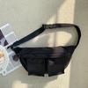 Nylon saco peito mulheres all-match casual 2024 nova bolsa de ombro personalizada coreana moda messenger bag mulheres