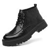 Venda Direta da Fábrica Botas Martin Masculinas Outono e Inverno Quentes Botas Masculinas Sapatos Masculinos Tendência Botas Masculinas de Cano Médio Dropshipping