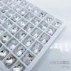 Decoración de uñas con diamantes en la parte inferior puntiaguda, con forma de huevo de paloma, joyería de diamantes de alta calidad, K9, ovalado, rectangular, redondo, con taladro para uñas, joyería