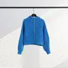 (em stock) Moletom Lu de Zíper Completo Outono e Inverno Solto para Mulheres, Manga Longa Solto Casual Esportivo