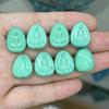 Porcelana de Alta Magnesita Turquesa Elefante Dios Nezha Accesorios de Estrella Hecho a Mano DIY Accesorios de Moda Pulsera de Cuentas de Buda