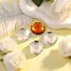 Superfície de Malha Redonda de 31,5 mm Não Porosa Fundo Plano Strass Acrílico Acessórios para Joias DIY, Amostras Disponíveis para Teste