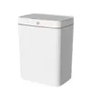 Nuevo Cubo de Basura de Año Nuevo para Baño del Hogar con Carga Táctil sin Contacto Sandwich Cubo de Basura Inteligente Cubo de Basura