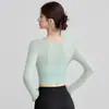 Impresionante top de yoga, cubrepiernas de malla de manga corta, top de manga larga para correr y entrenar, conjunto de atuendo de entrenamiento de Pilates y fitness para mujer