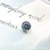 Juego de Aleación de Titanio F-136 con Pendientes de Circonita Cabeza G23 Cilíndrica Incrustada con Circonio 5A Joyería Super Brillante Cabeza Adecuada para Rosca Interna