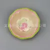 Louça de melamina louça de mesa de melamina produtos amarelo terra de melamina tigela prato 7 polegadas 8 polegadas tigela outlet de fábrica