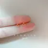 Pendientes de Nuevo Estilo 2025 para Mujer, Estilo Coreano Plata de Ley, Modernos, Sencillos, Pendientes Pequeños Geométricos, Pendientes Mini Lindos para Pareja Estudiante