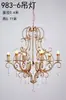 Nuevo Estilo Salón de Ceremonia de Boda Estilo Europeo Hierro Forjado Chapado Cristal Candelabro Decoración de Techo Accesorios de Boda Lámpara Colgante de Cristal