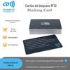 Cartão de blindagem de sinal de radiofrequência RFID anti-cópia de digitalização cartão bancário cartão de identificação cartão de blindagem RFIDBlocking