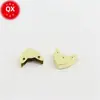 Accesorios de herrajes para equipaje 6 puntos cremallera cola de pez cola clip de cola de aleación de zinc ángulo triangular de bolsa fabricantes lote