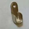 Base de Flange Aberta de Aço Inoxidável Espessada 19-38mm Suporte para Barra de Cabide de Guarda-Roupa Tubo Redondo Base de Flange em U Fixa