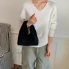 Bolso de mano único con pliegues en forma de nube para mujer, nueva colección otoño 2026, bolso tipo cubo elegante y casual, perfecto para ir al trabajo