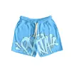 Ropa de Verano para Niños Estilo Hip-Hop Callejero Europeo y Americano con Estampado de Letras Holgado de Manga Corta Traje Deportivo Casual de Moda