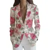 2026 Novo Europeu Amazon Blazer Feminino Lapela Terno Tianmiao Confortável Casual