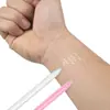 Lápiz de posicionamiento aceitoso integrado polvo/blanco para principiantes transfronterizo herramienta auxiliar para dar forma al tatuaje venta directa de fábrica