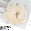 Goma de Pelo de Malla Coreana para Mujer con Diseño de Perlas Flotantes, Diadema de Alta Elasticidad Que No Daña el Cabello, Cuerda para el Cabello, Accesorio para el Cabello
