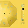 Paraguas UV Paraguas Automático Doble Propósito para Sol y Lluvia Sombrilla Protectora del Sol Plegable para Mujer Sentido Avanzado Protección Solar Protección UV Paraguas de Sol Impresión