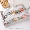 3 Gomas Elásticas Montadas en Tarjeta, Diademas Gruesas y Altamente Elásticas, Ligas para el Cabello Trenzadas con Cinta de Alta Gama, Ligas Sencillas para Recogido Alto