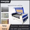 Máquina de Corte a Laser de Cabeça Dupla Equipamento de Corte de Placa de Fibra de Poliéster Máquina de Corte a Laser para Placa Acústica Chuangxuan