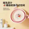 Bacia Dobrável Shin-Chan de Silicone Portátil para Crianças Retrátil Doméstica Lavatório para Dormitório Estudantil Lavatório Atacado